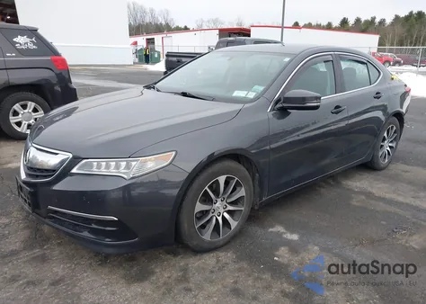 2016 Acura Tlx из США, поврежденный, VIN 19UUB1F38GA009859